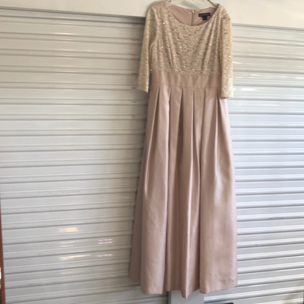 Mother of the bride champagne dress